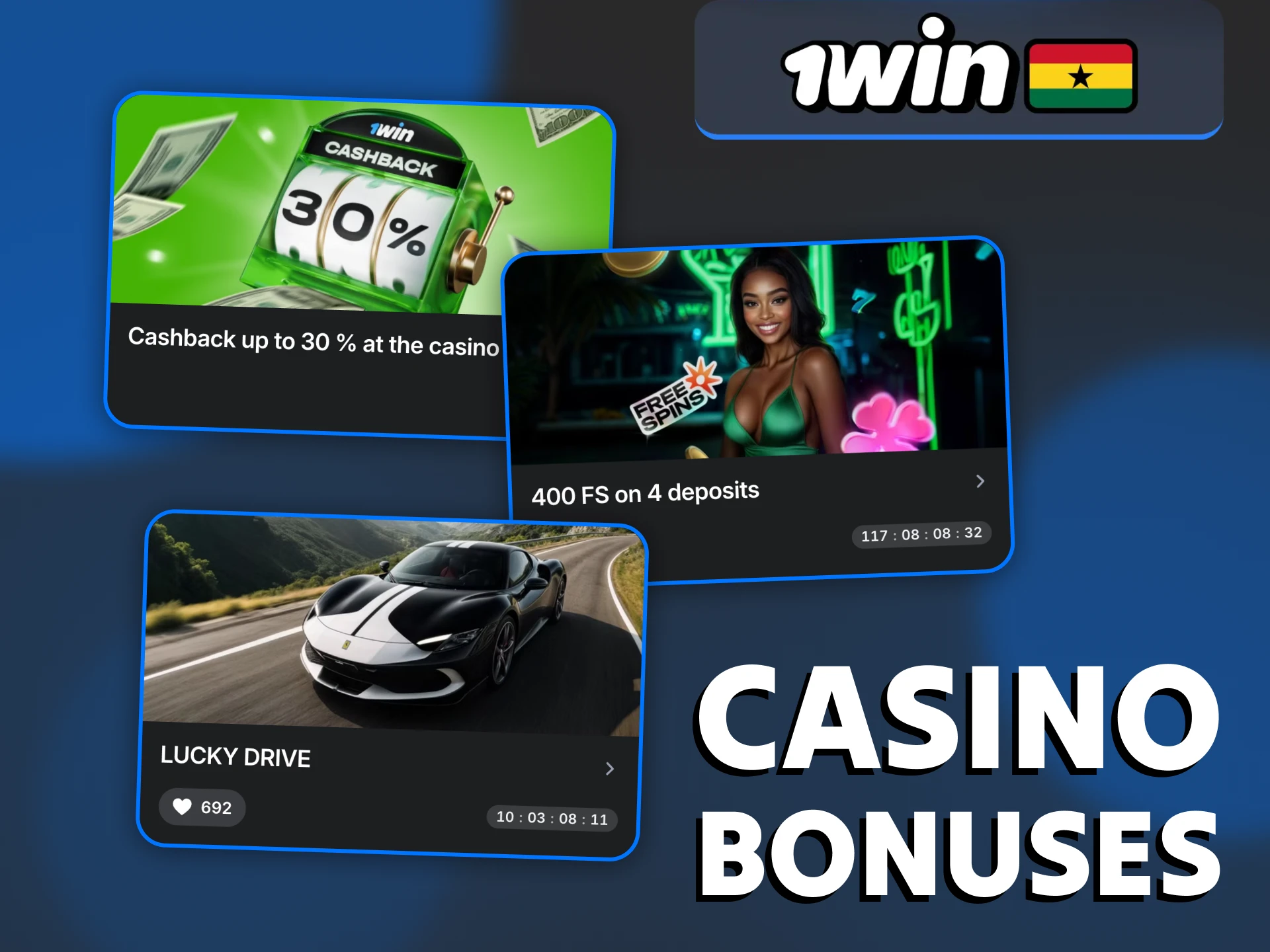 Boost your bankroll with 1Win casino bonuses.