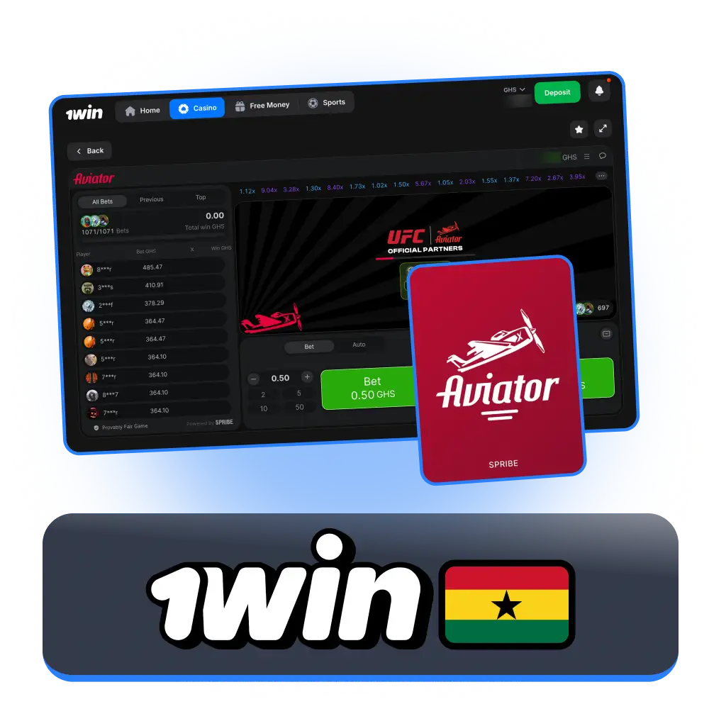 Play 1Win Aviator now and cash out before the plane flies away.