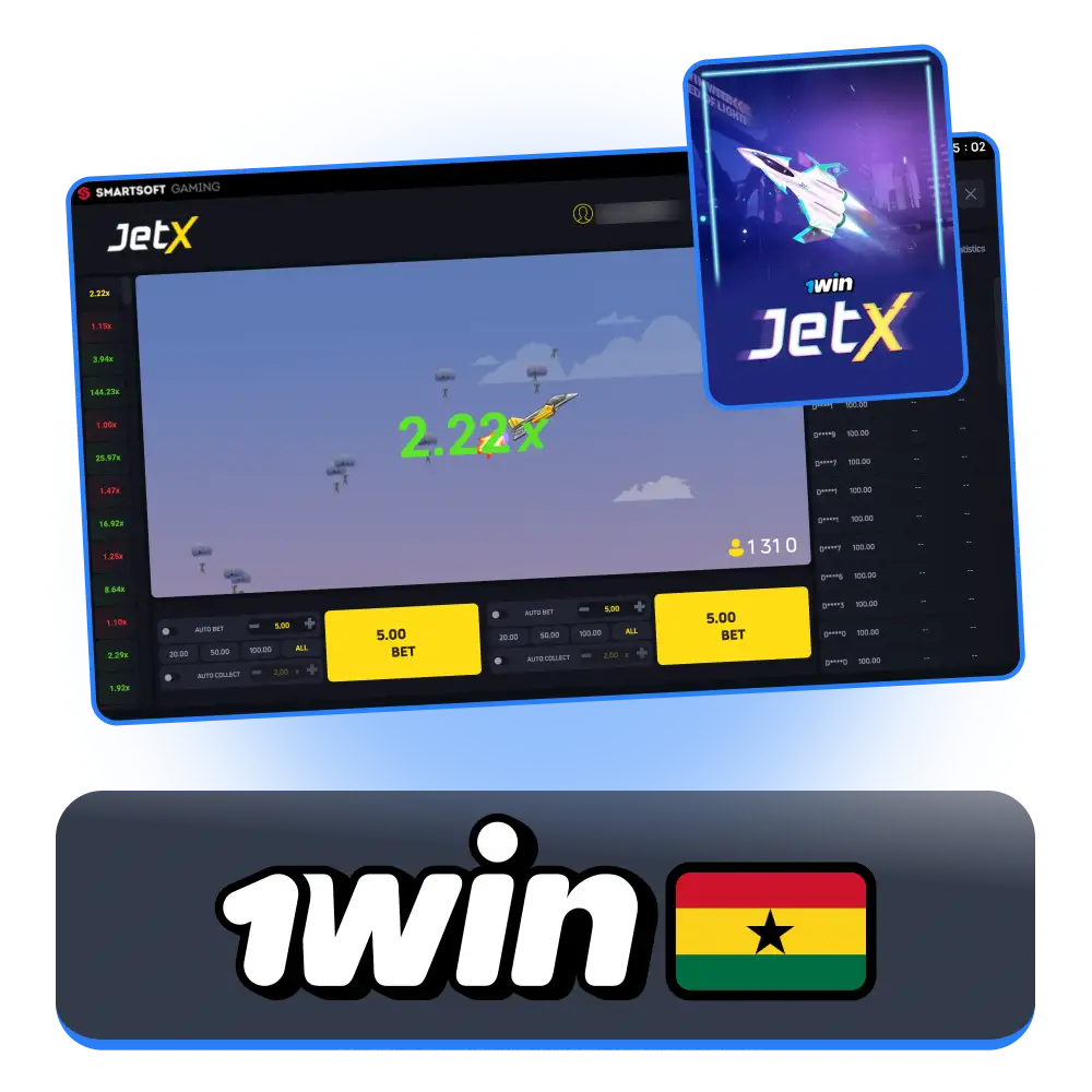 Join 1Win JetX and test your reactions in fast crash rounds.
