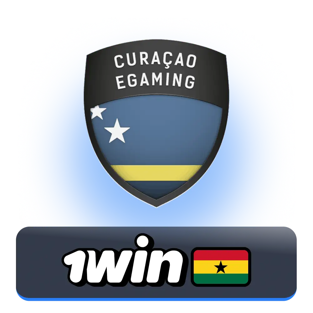 Bet safely at 1Win in Ghana, fully licensed under Curaçao eGaming.