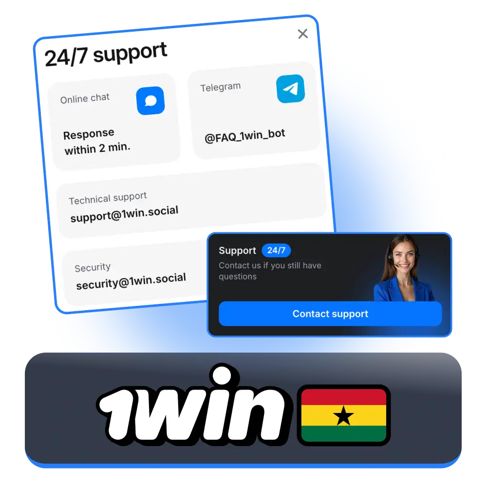 Solve account and payment issues easily with 1Win support.