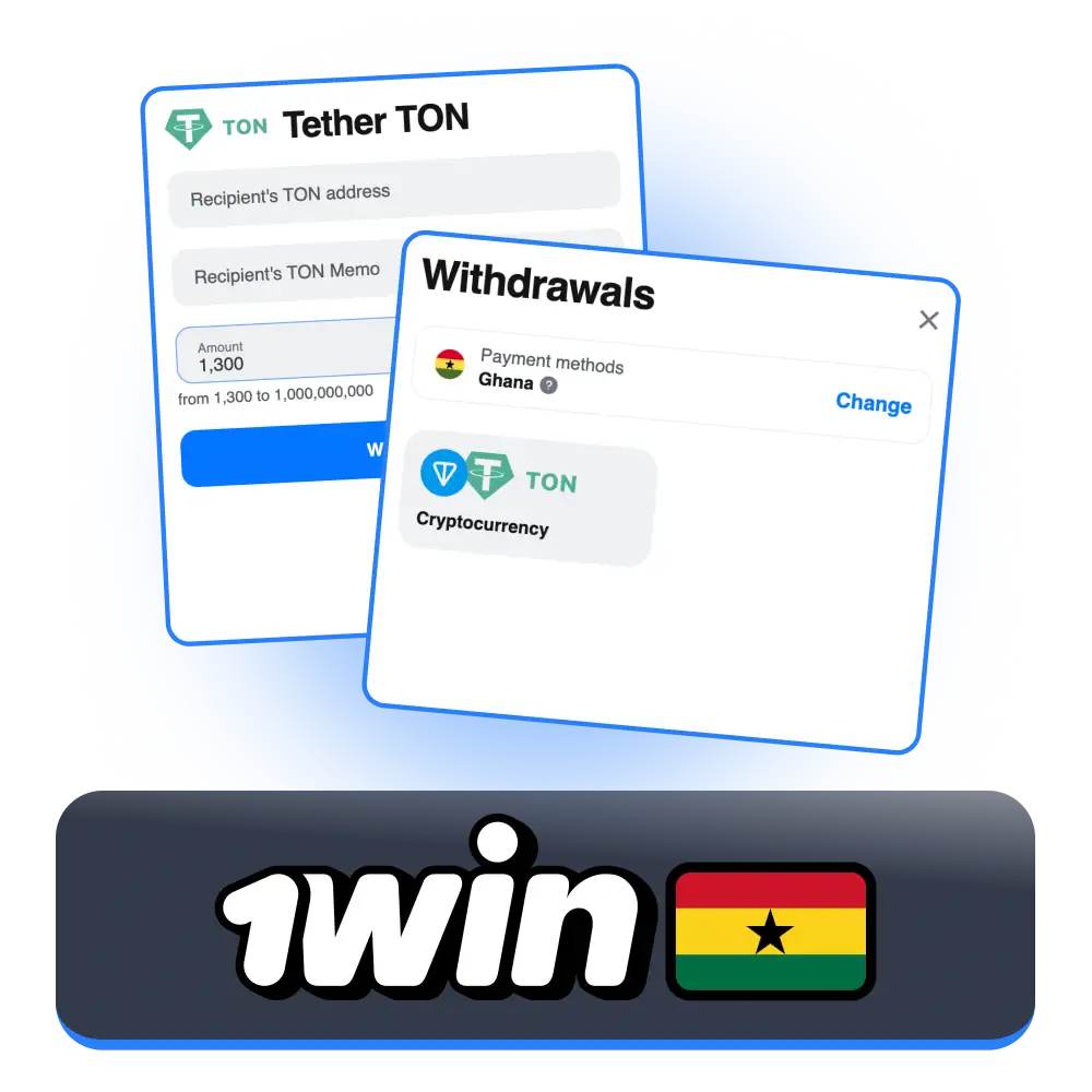 Withdraw your winnings from 1Win Ghana quickly and safely.