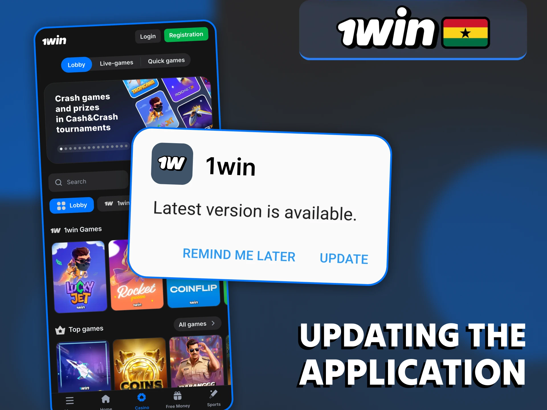 Learn how to update 1Win app to the latest version.