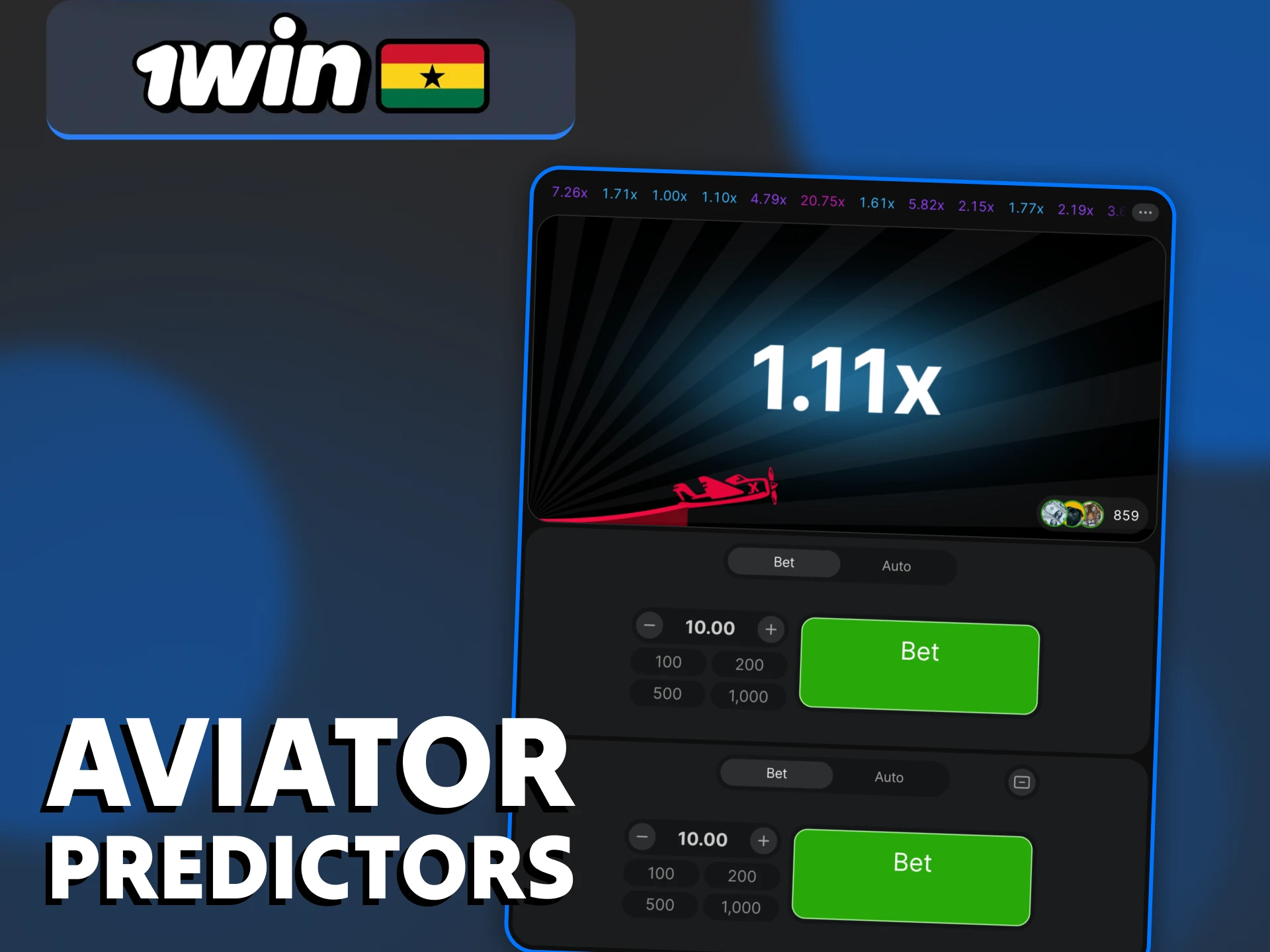 No program can guarantee accurate results at 1Win Aviator.
