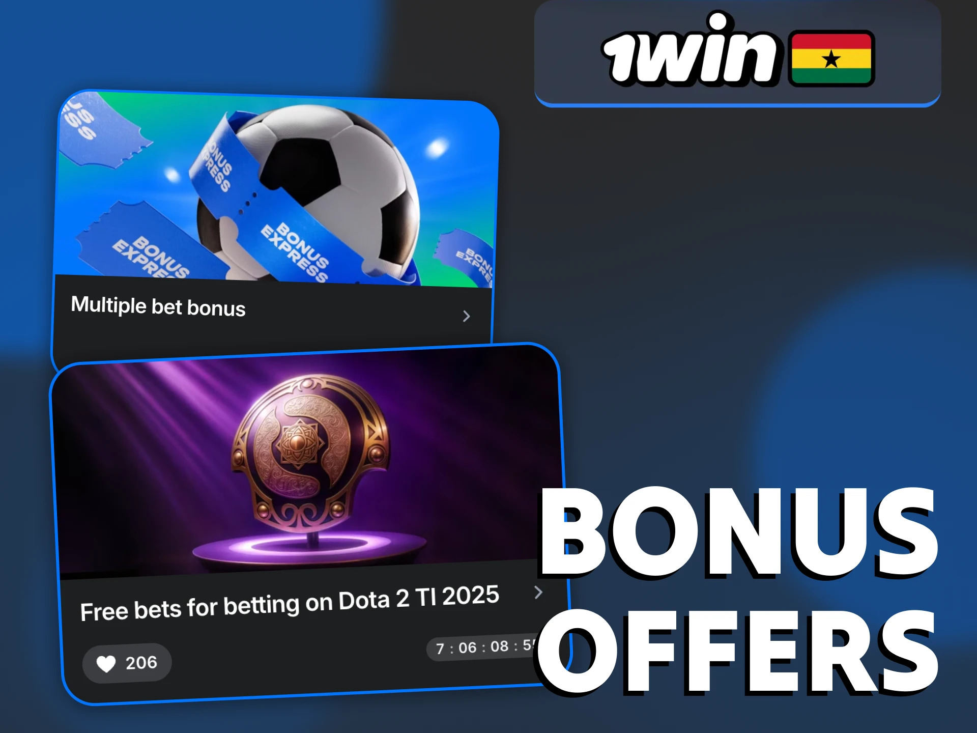 Boost your eSports betting with 1Win welcome bonuses.