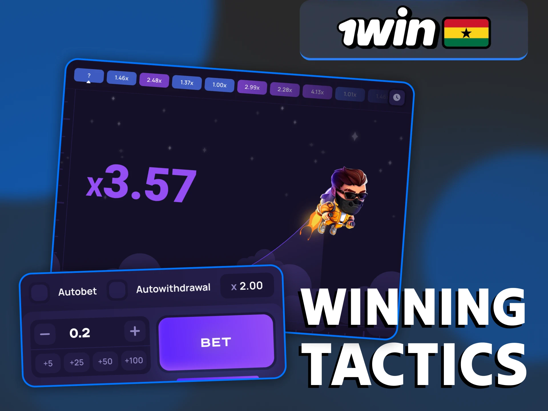 1Win Lucky Jet tactics could improve your chances of winning.