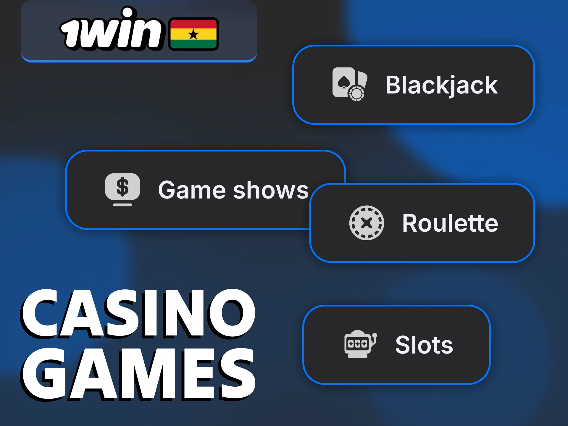 Explore casino games section on 1Win official website.