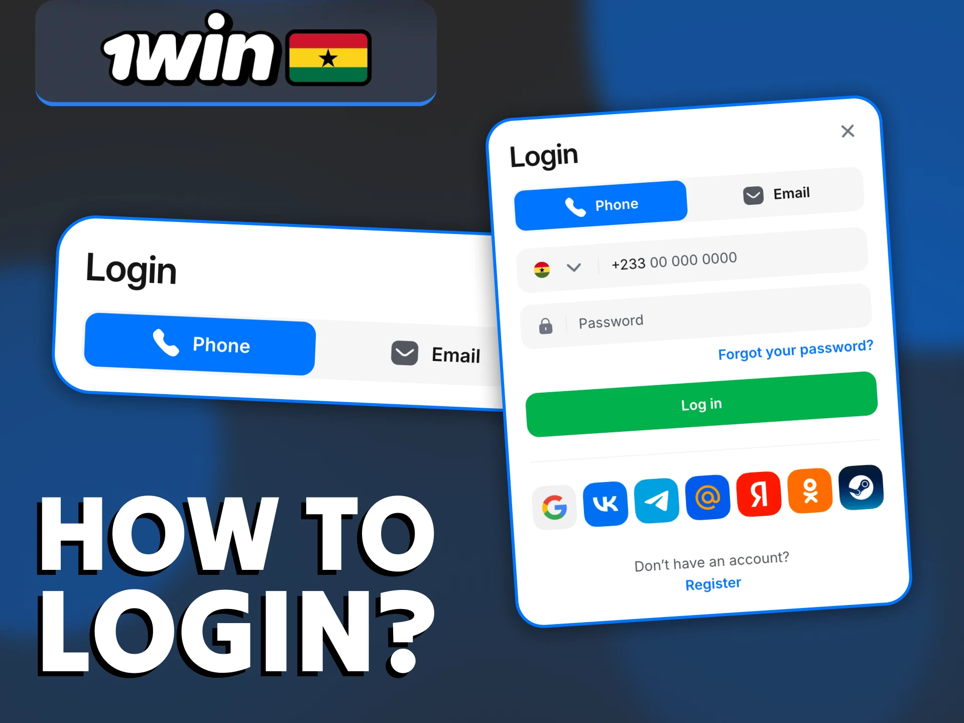 Access your 1Win bet account in a few steps.