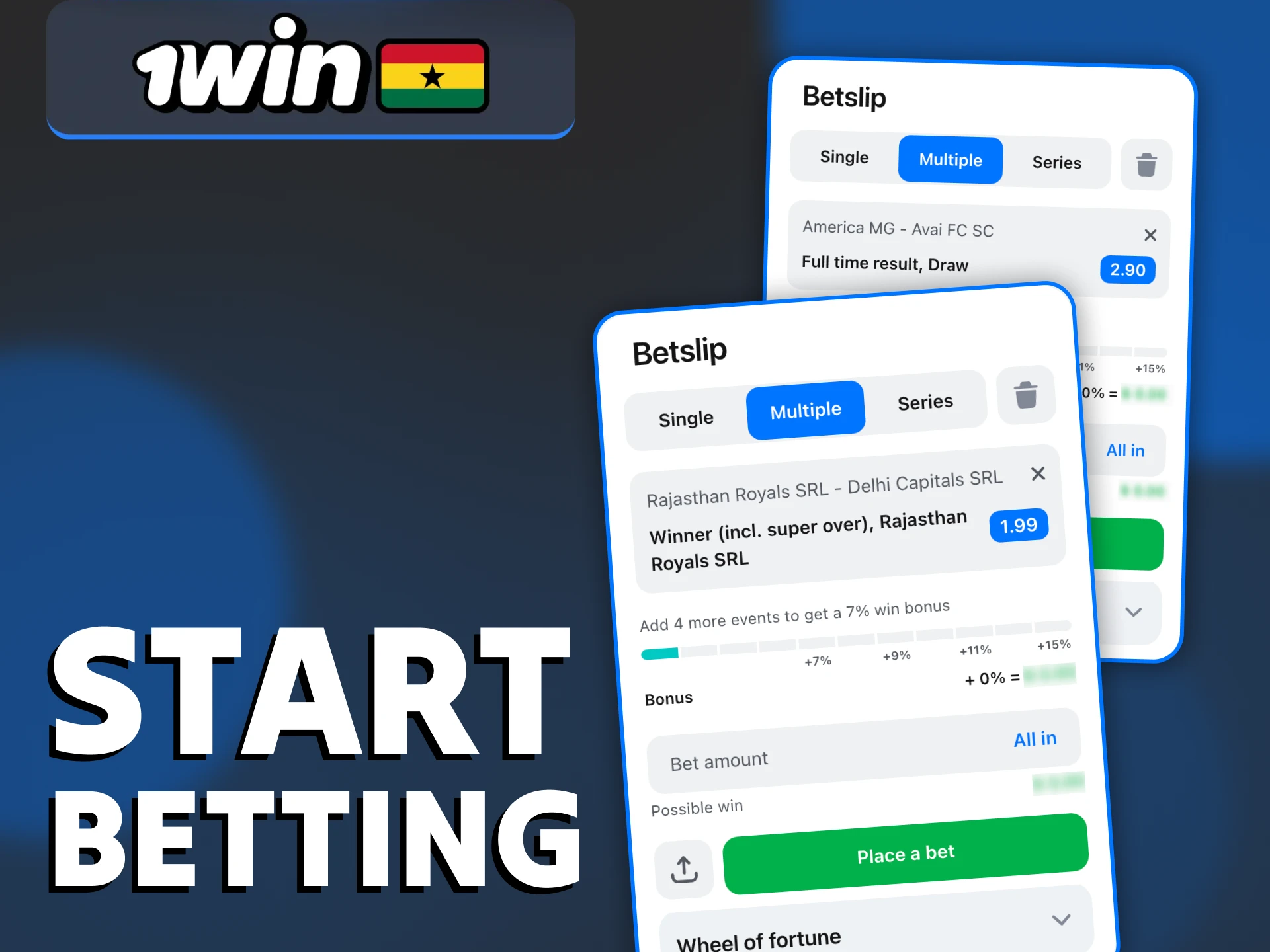 Place your first 1Win bet using the guide.