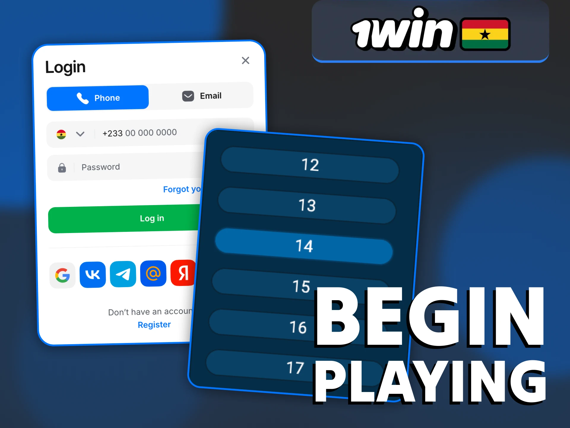 Starting to play 1Win Mines is simple and quick.